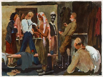 Prisoners camp in Germany